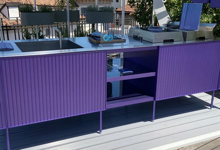 NES Outdoor Kitchen in Italian neighborhoos