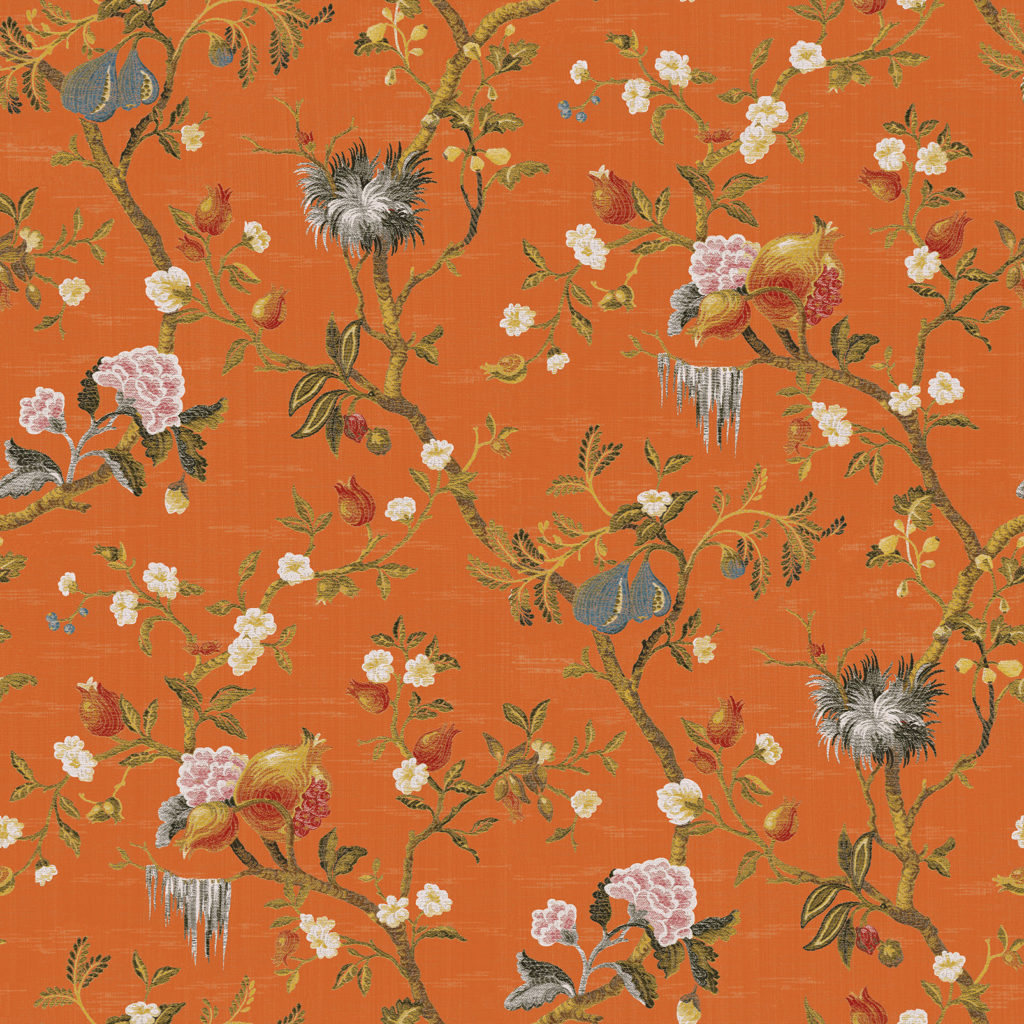 Melograno wallpaper in orange