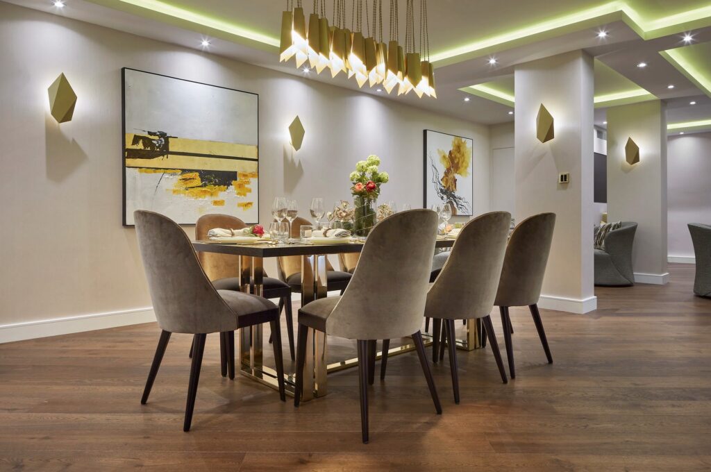 Quadro flooring in London penthouse