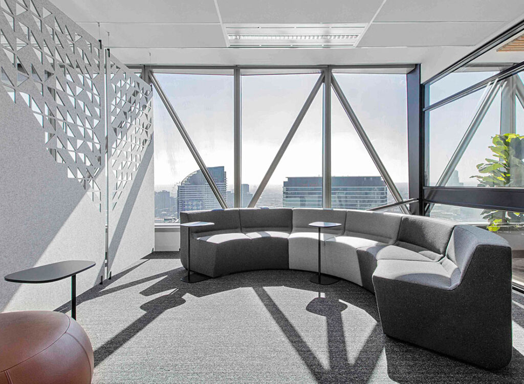 Bota shades of gray in half-circle shape