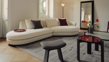 At Salone: Poltrona Frau's DUO Table