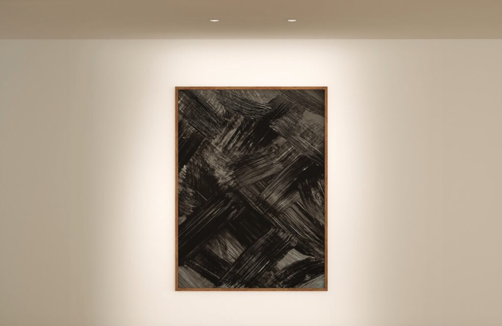 CSL Acrobat wall wash illuminating art work