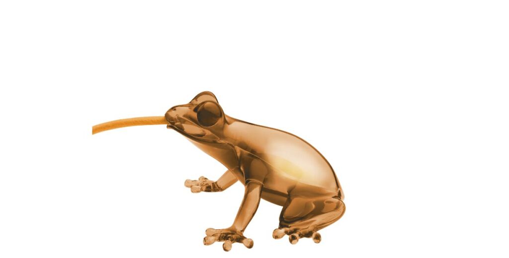 amber frog light