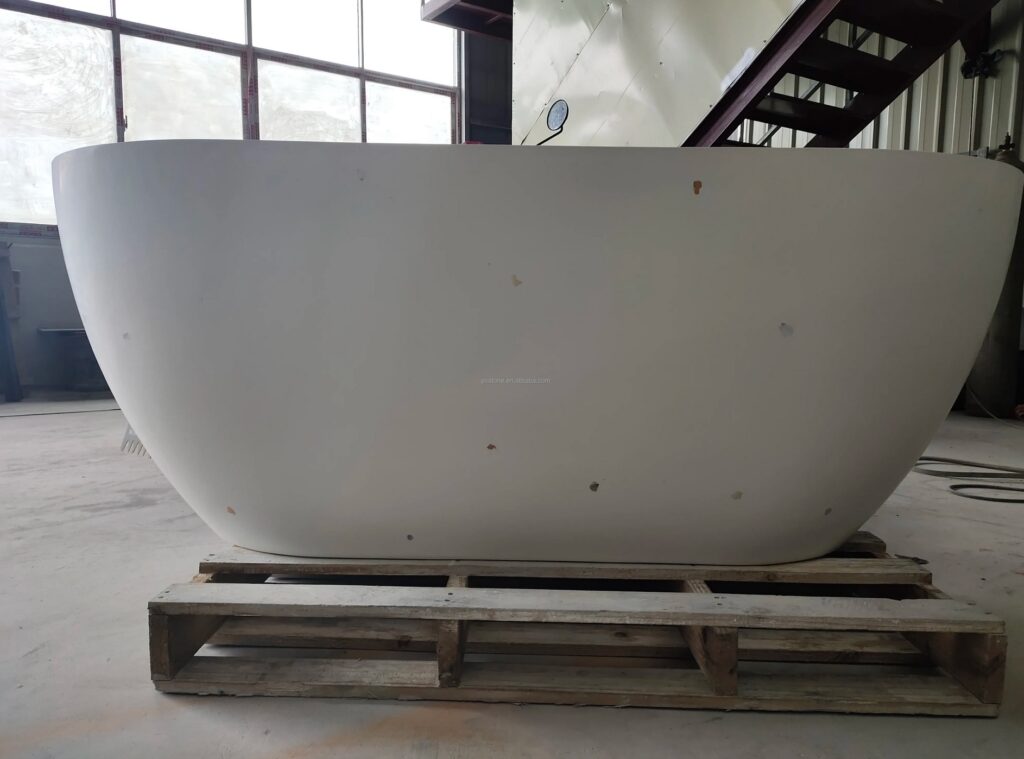 Terrazzo bathtub