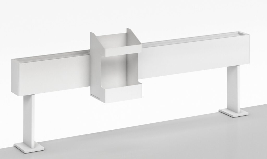Tool Rail close up