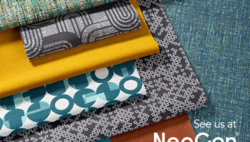 NeoCon 2023 Preview: Mayer Fabrics' Axis Collection and SEAQUAL MARINE PLASTIC
