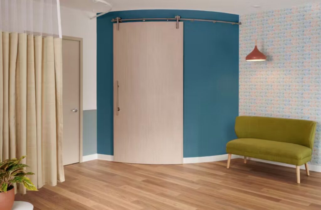 At NeoCon 2023: Construction Specialties Curved Doors At NeoCon 2023: Construction Specialties Curved Doors