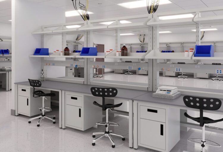 FLX workbench by Formaspace in white