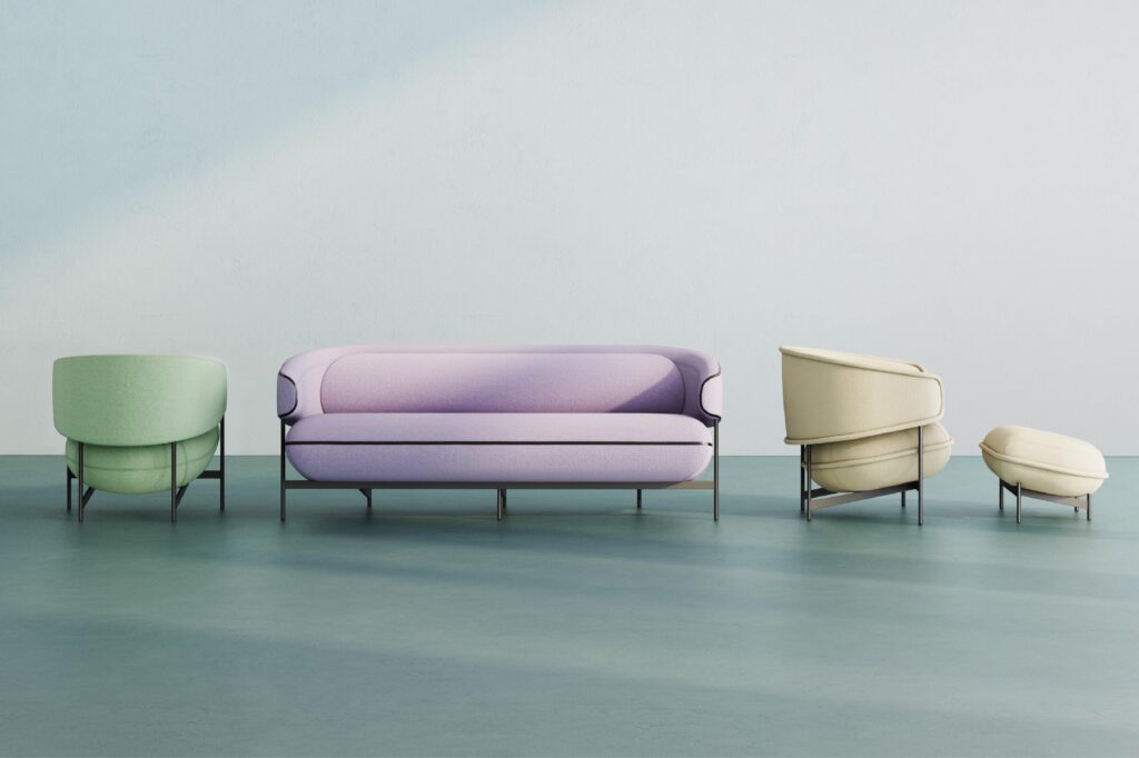 Hightower Flote lounge chairs and sofa