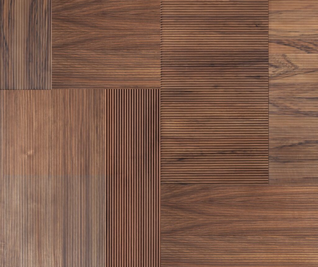 Railings collection in walnut