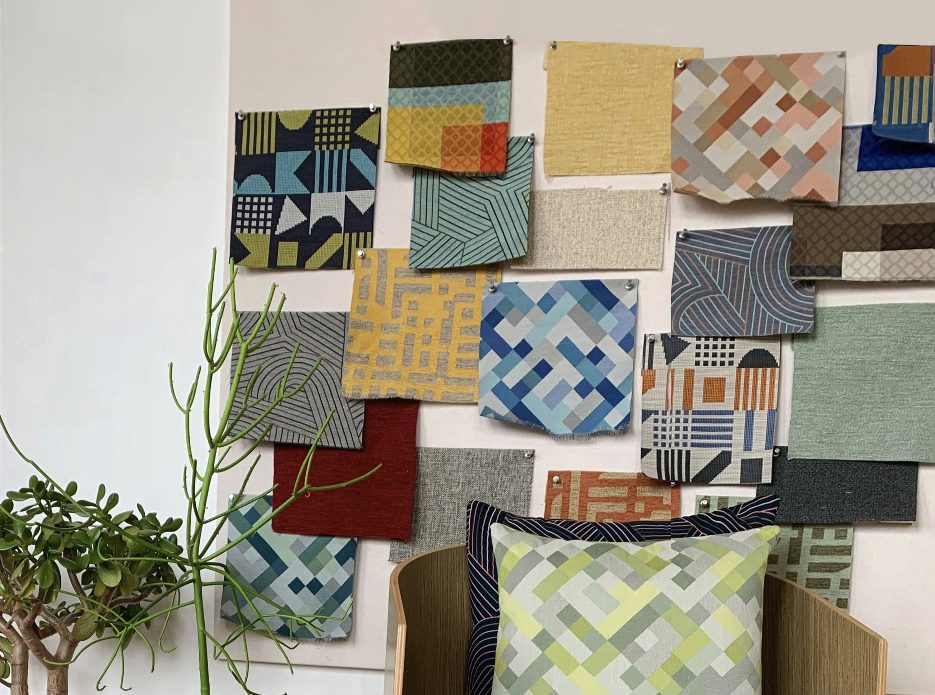 Best of NeoCon 2023 Textiles: Shape, Line, & Color by C.F. Stinson
