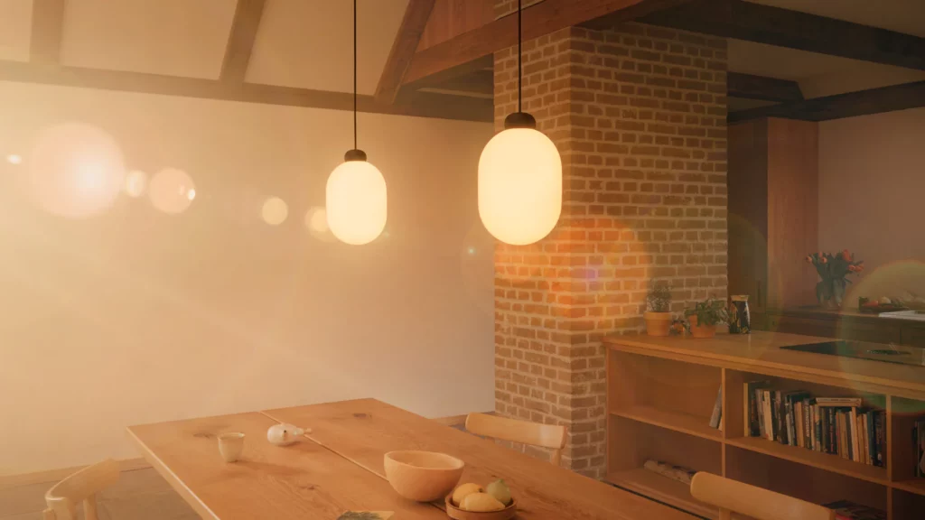 Sun pendant light