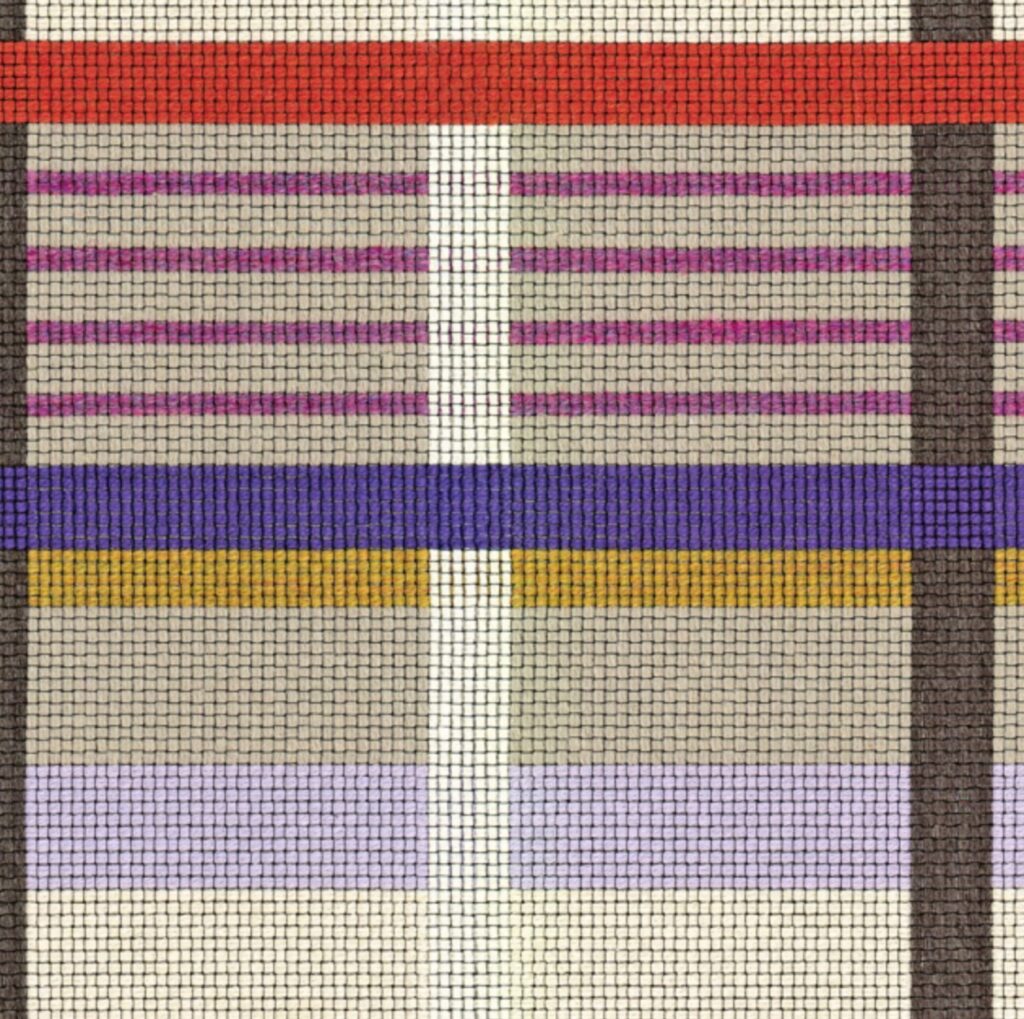 Modern Plaid textile detail