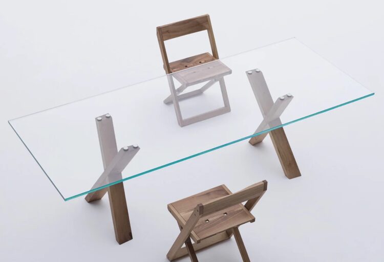 Ciacola table and chairs as seen from above
