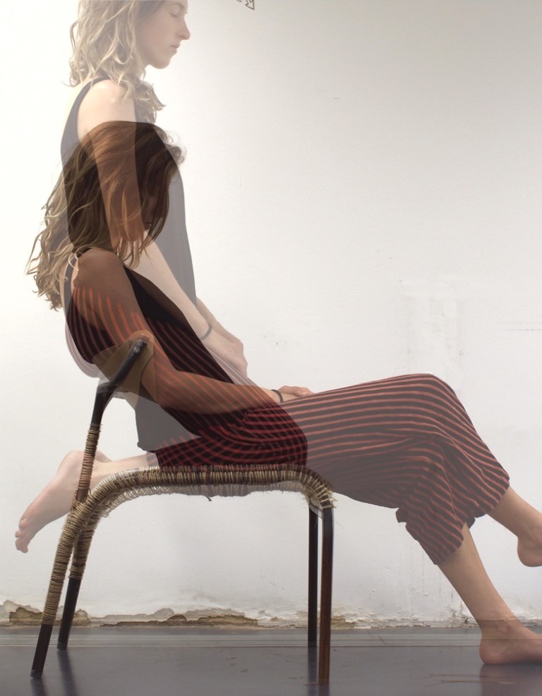 woman sitting