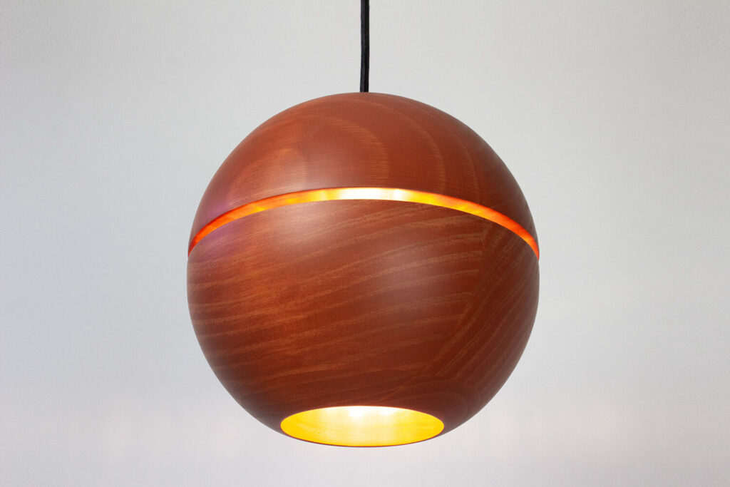 In Terra, kind of a rusty orange/brown color