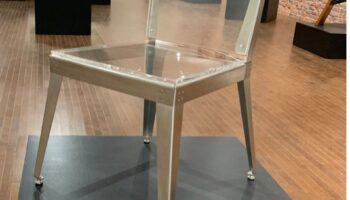 Chair of Acrylic and Steel