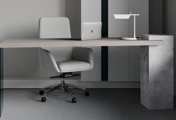 Slava desk front view