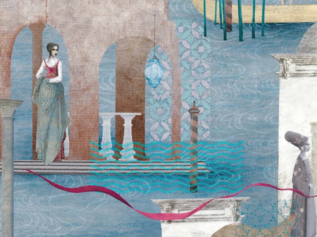 Detail ladies on platforms