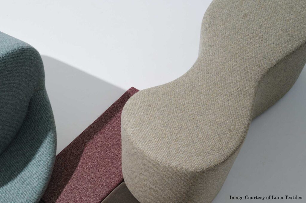 Ottoman detail in gray