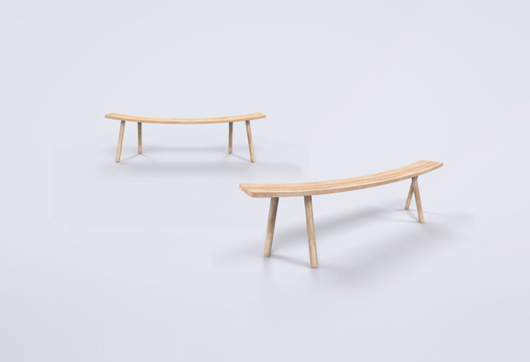 Bent Bench two examples