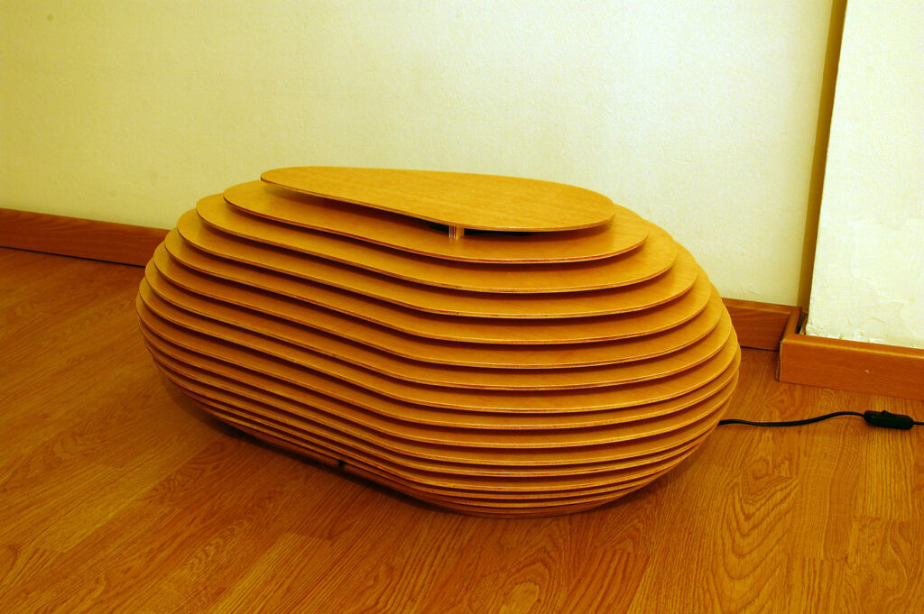 illuminated table  daylight