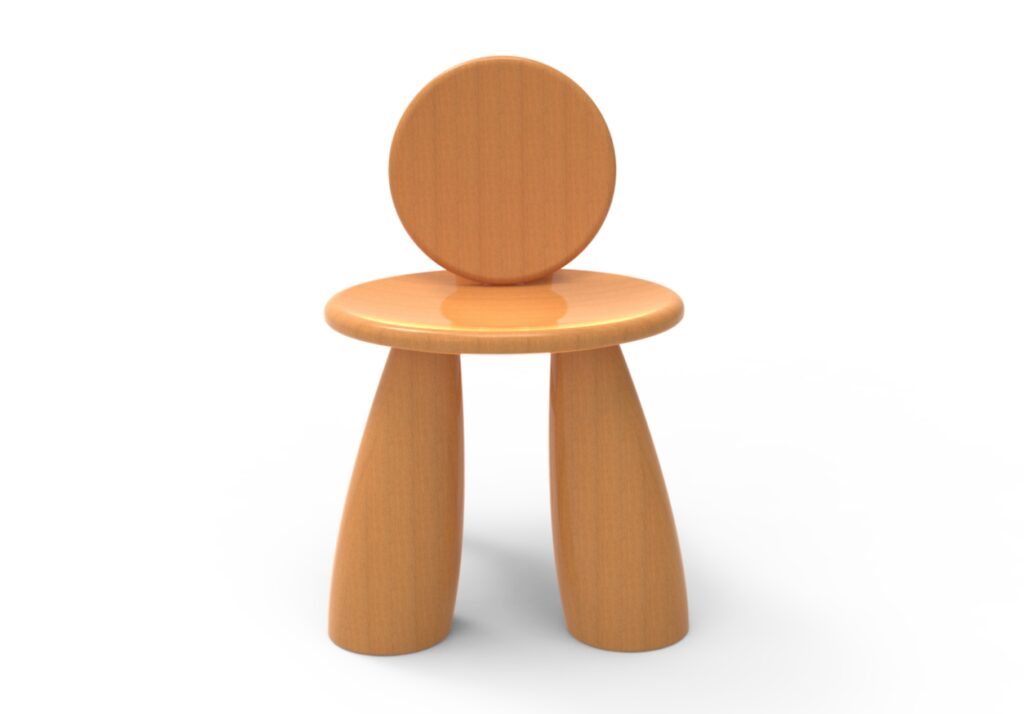 Abaporu chair front