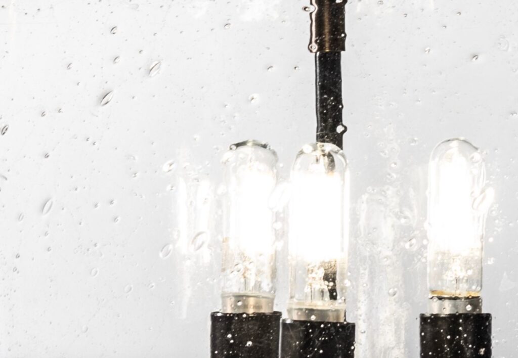 Detail of Hundi lamp