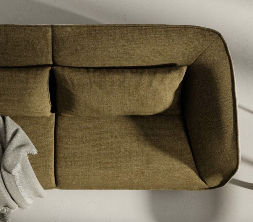 Nook sofa view from above