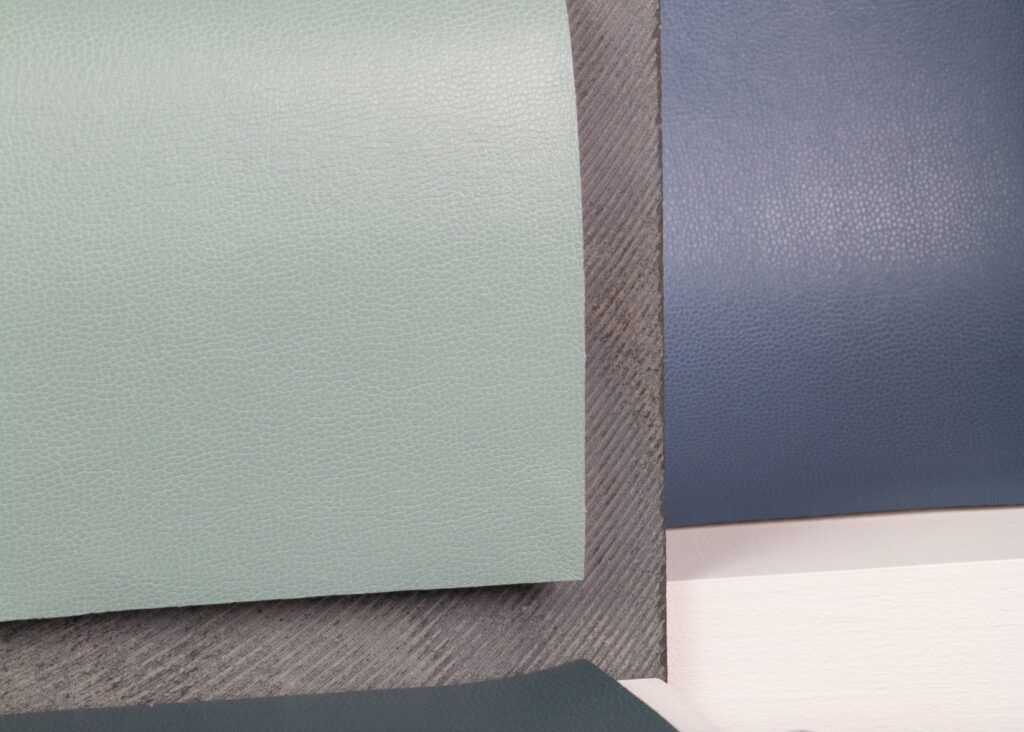 Shades of mint green and lake blue