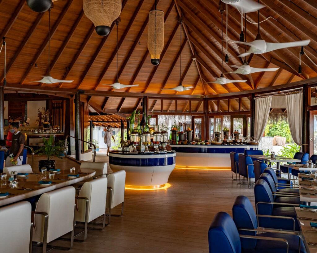 Epoca curated hotel bar in the Maldives