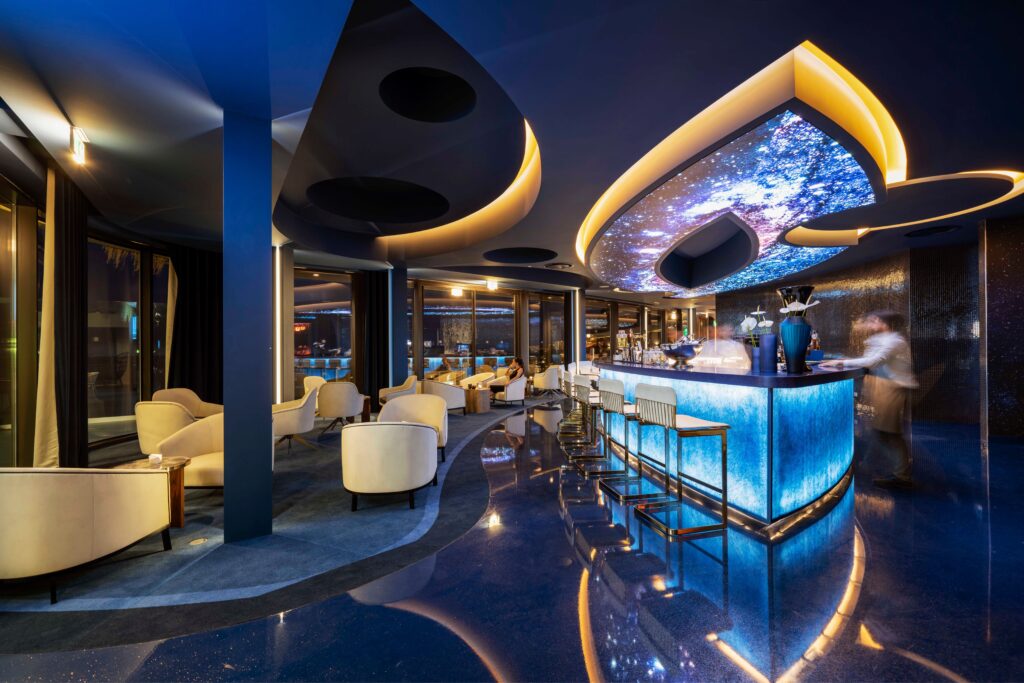 BDNY exhibitor Epoca a hotel bar in Madeira