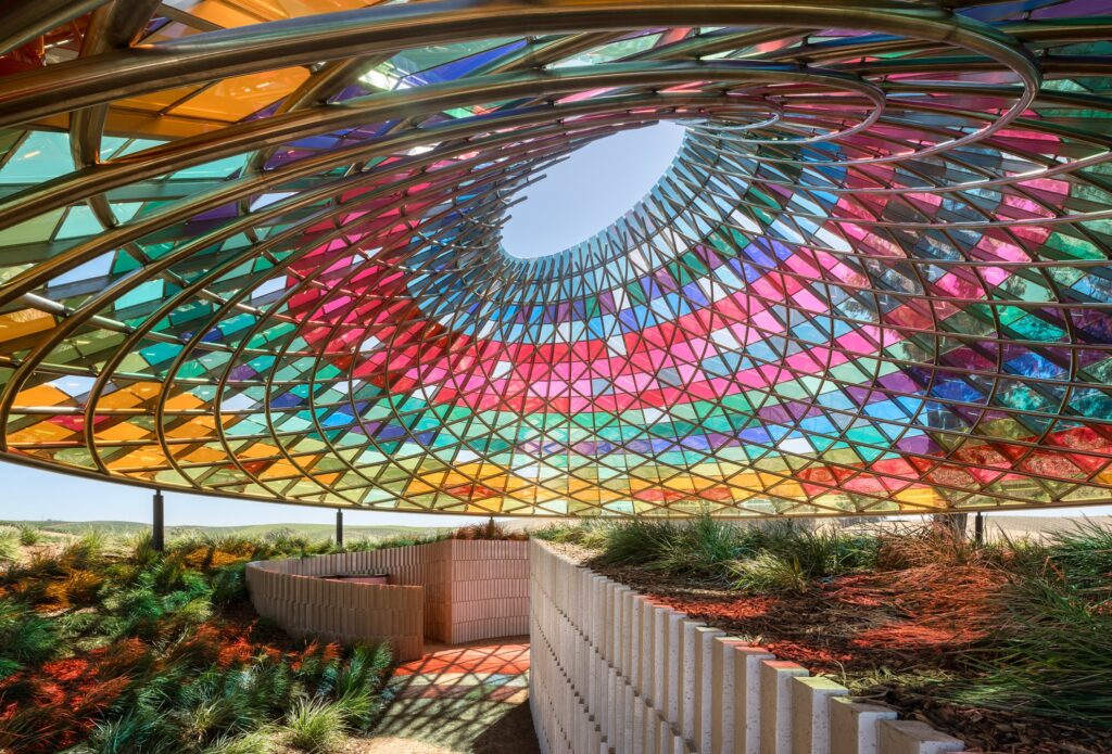 Vertical Panorama Pavilion by Studio Other Spaces Vertical Panorama Pavilion by Studio Other Spaces