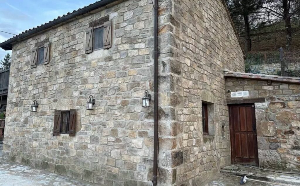After image with with the look of ancient stonework
