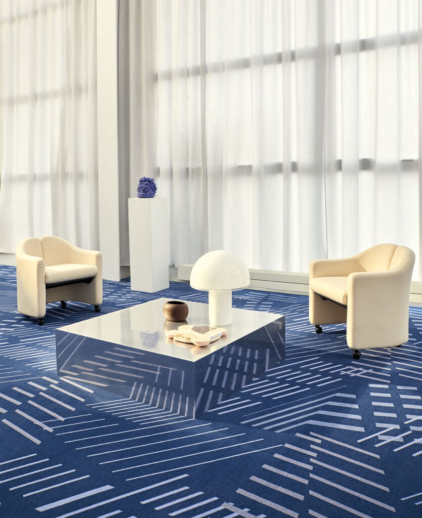 Ray of Light carpeting Sera design