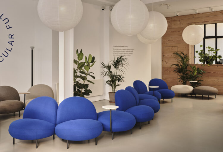 Malumain blue in curvy configuration