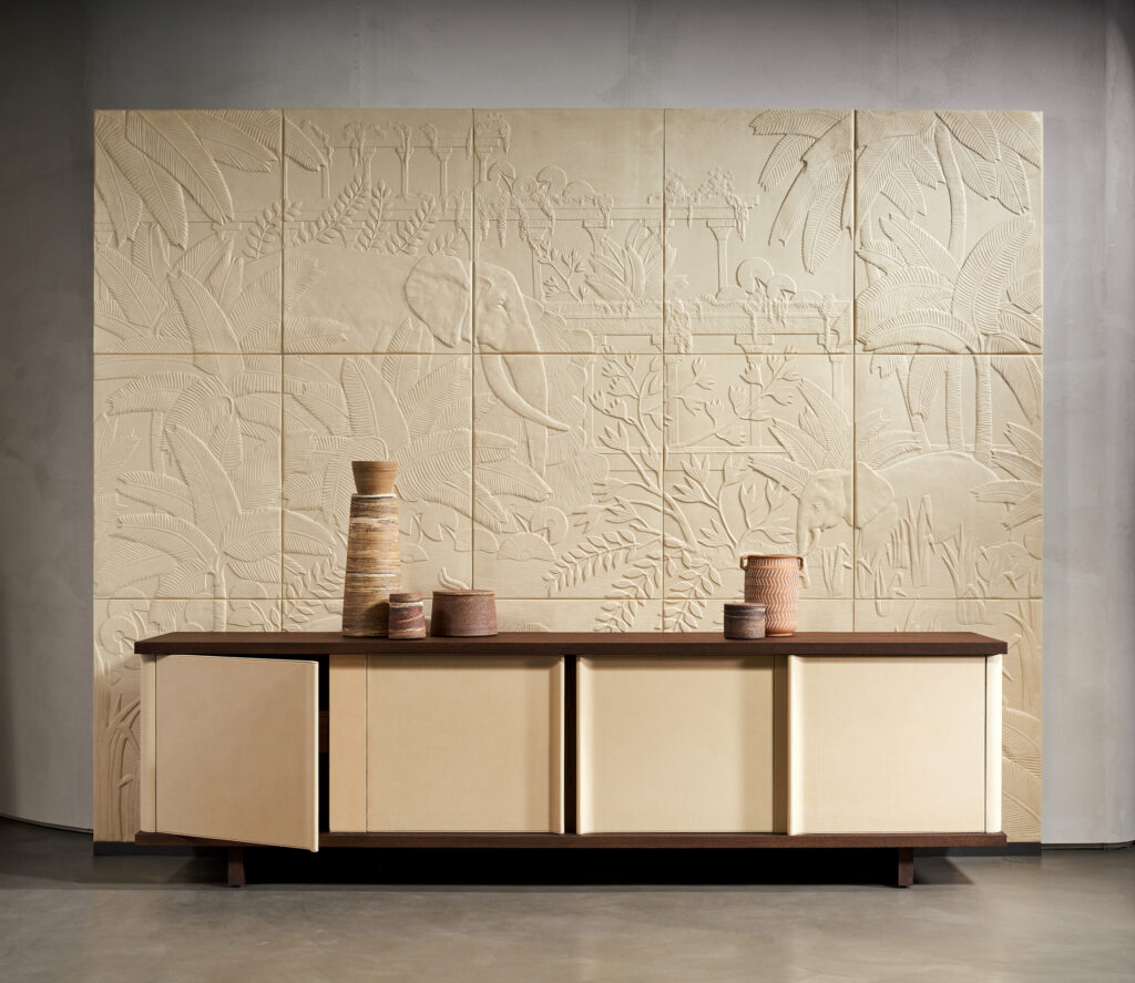 Between Rivers textile wallcovering