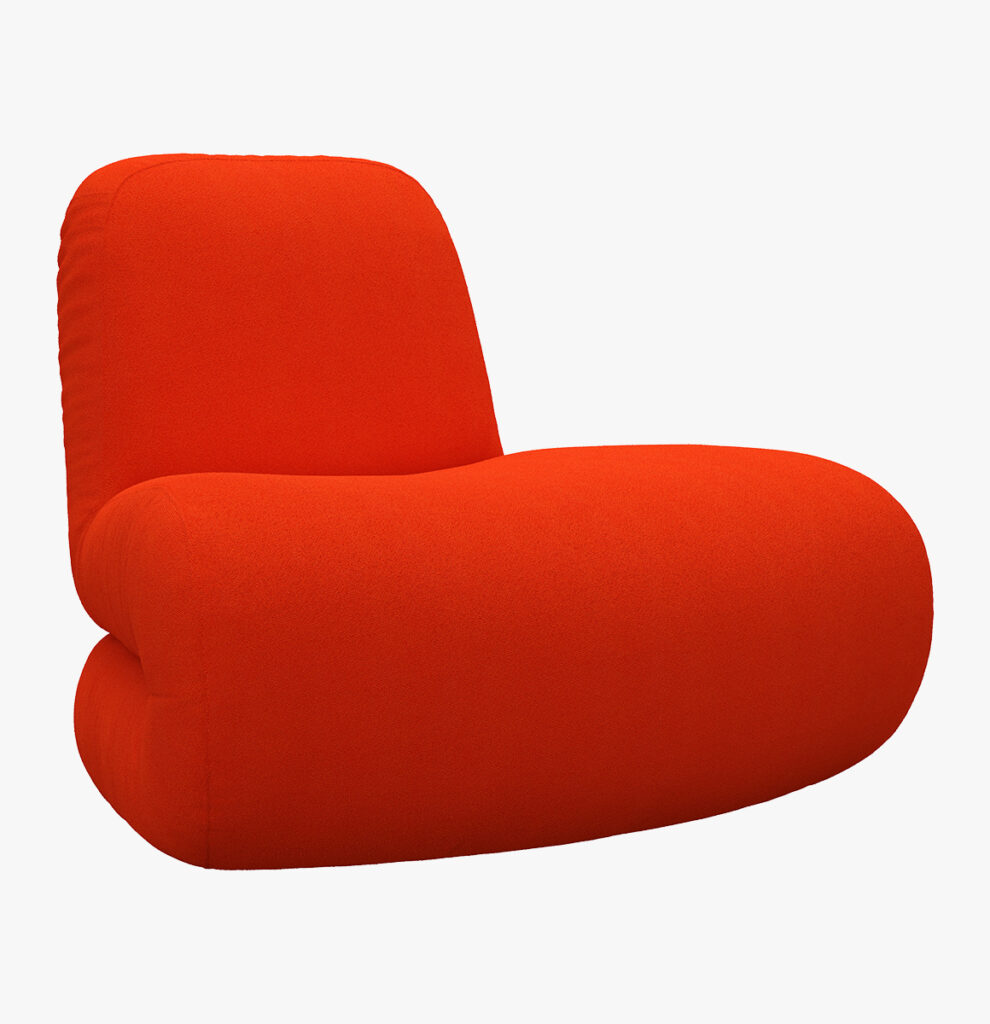 Bau in red at BDNY