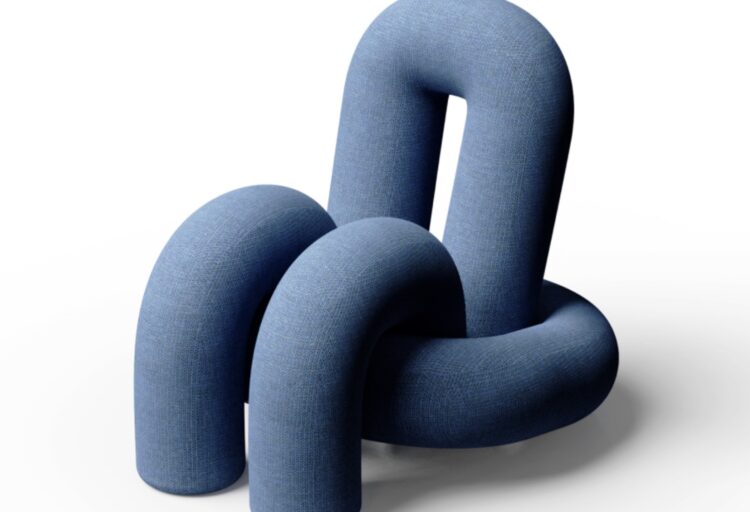 Dohui Chair in blue