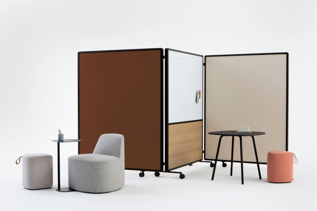 Three Patio units joined to create a privacy nook