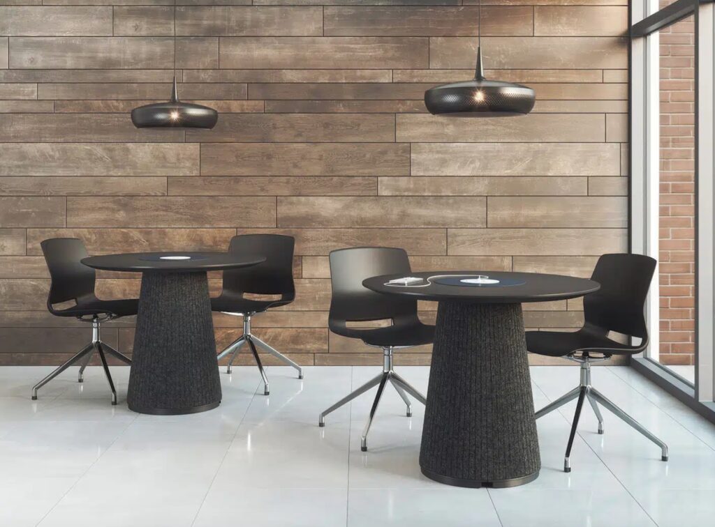 Imme on four-star swivel base in black