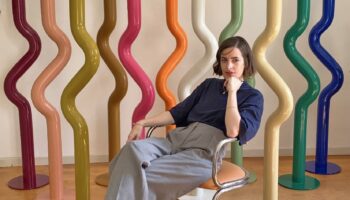 Straw Lamps by Julie Lansom