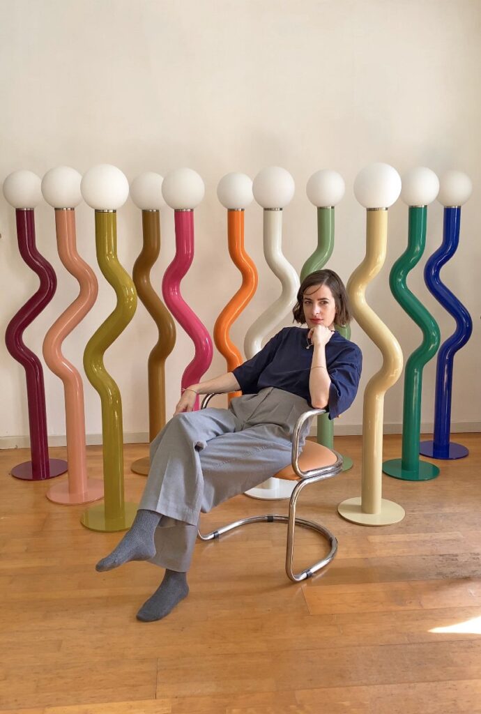 Straw Lamps by Julie Lansom
