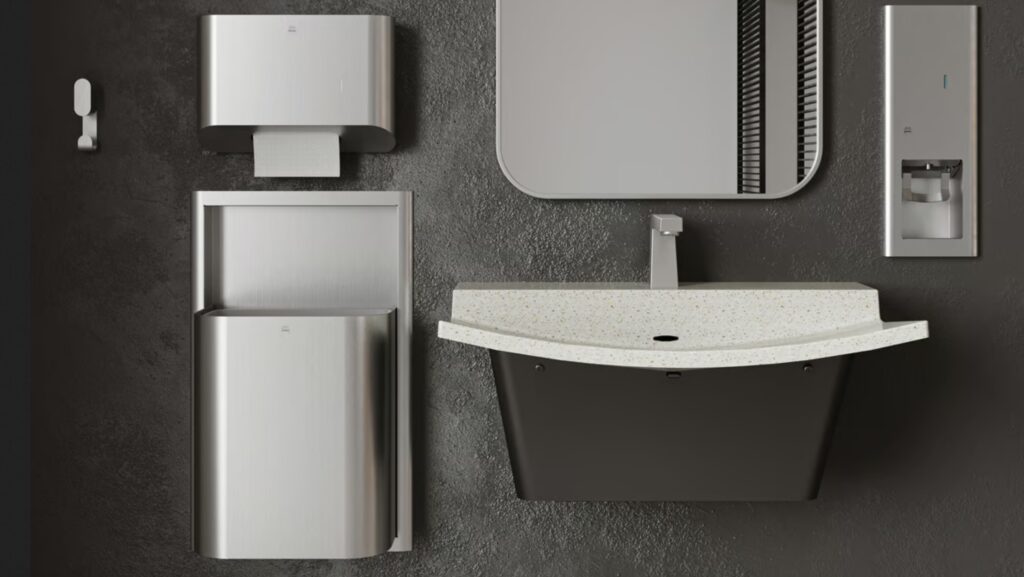 Elvari Washroom Accessories by Bradley Elvari Washroom Accessories by Bradley