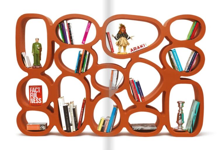 Koibuchi Bookcase in Terracotta