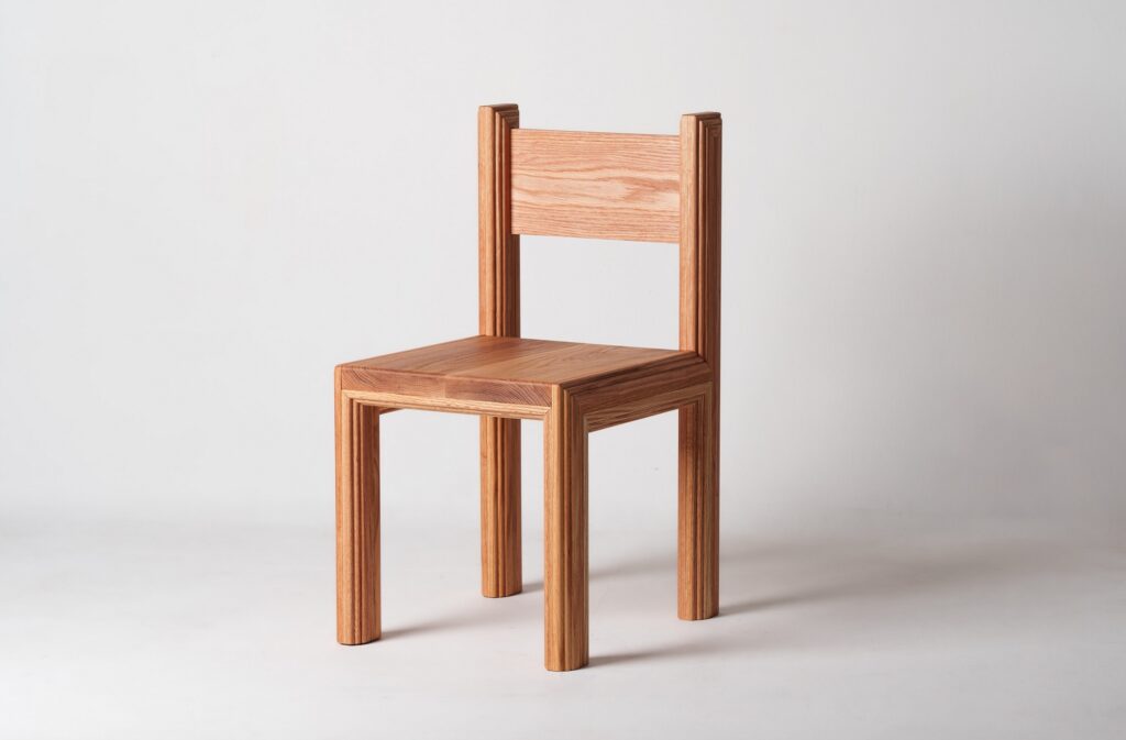 Molding chair front view