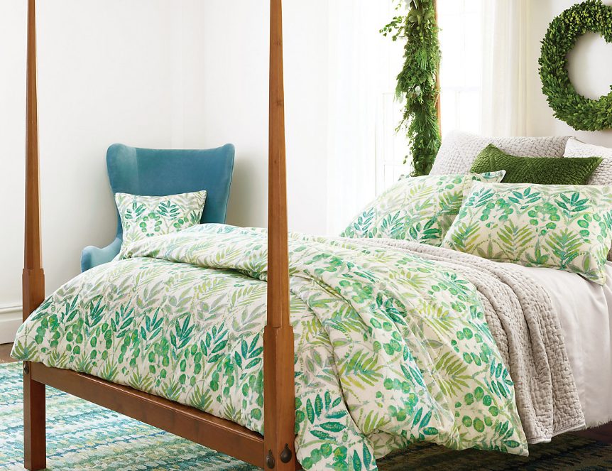 Daydream Velvet chair in bedroom