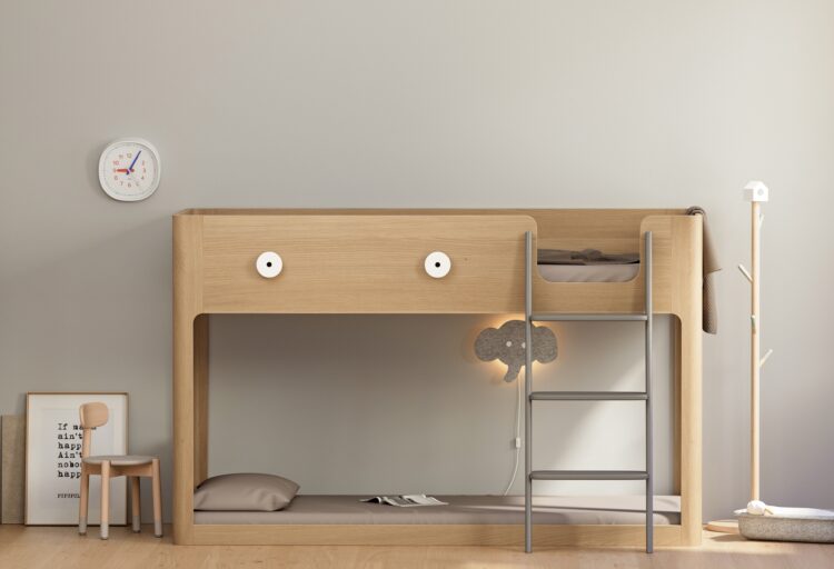 Mid-High Bed in bunk bed mode