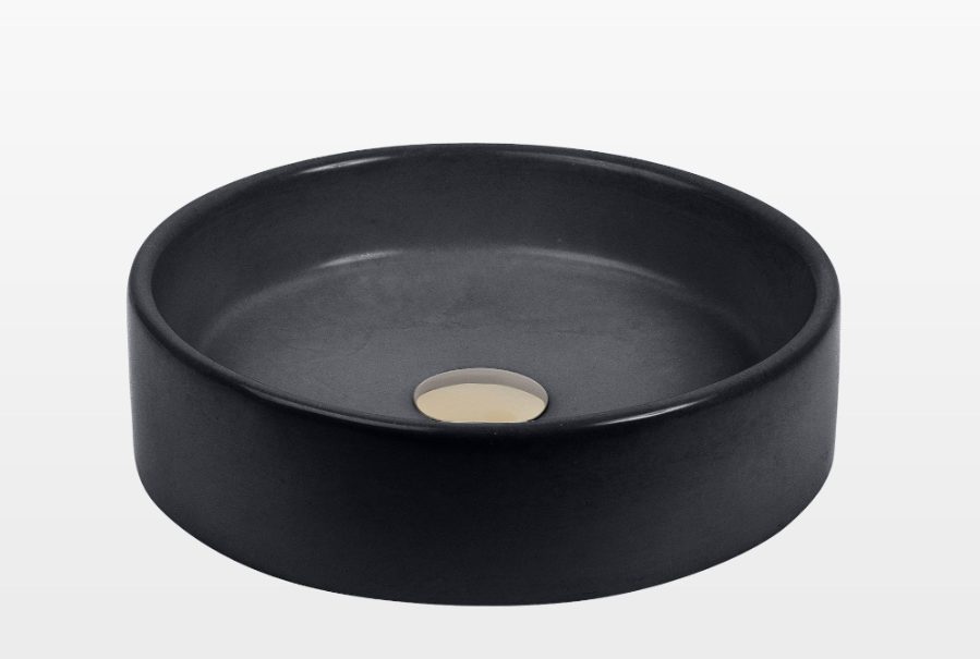 Mini Miami sink in Licorice