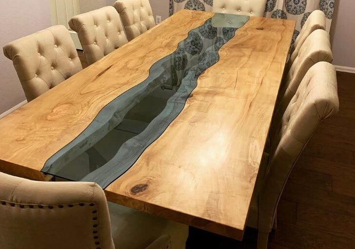 wood table